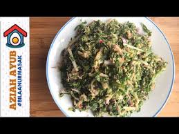 Yeayyy ada geng la kita. Kerabu Selom Daun Hijau Bilaanurmasak Youtube