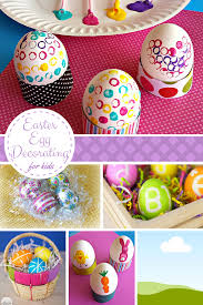 Simply download the printable, paint the eggs yellow, assemble the paper base and you're done! 10 Easter Egg Decorating Ideas For Kids Not Quite Susie Homemaker