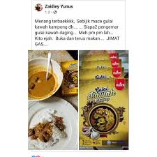 Gulai kawah daging kelantan gulai makanan resep makanan. Musafir Gulai Kawah Daging Ready To Eat Travel Food Gulai Kawah Kelantan Shopee Malaysia