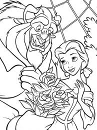 This post may contain affiliate links. Beauty And Beast Coloring Pages