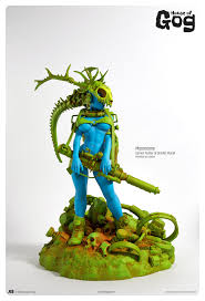 Moonstone Statue Art Demon Hunter