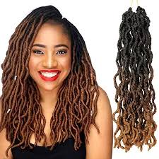 Maintaining dreadlocks is very different from maintaining other natural hair styles. Amazon Com Eerya 6pcs Gypsy Faux Locs Crochet Braids Hair Pre Looped Goddess Faux Locs Wavy Twist Hair Dreadlocks Nu Locs Synthetic Braiding Havana Mambo Twist Hair Extensions 14inch 3 Tone Ombre T1b 30 27