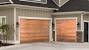 Modern Copper Garage Door
