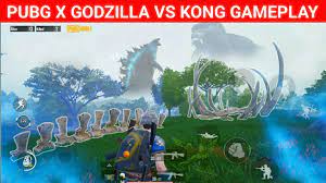 Pubg Mobile X Godzilla Vs Kong Gameplay Pubg New Event Pubg Collaborate Godzilla Vs Kong Youtube