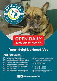Pet clinic free microchips to camden county residents beginning july 12th at awa vaccine clinics, camden county residents can receive a free microchip for their pet (limit 2 per household) thanks to the support of the camden county commissioners. Panacea Veterinary Clinic Panaceavetsph Twitter