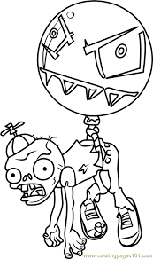 Check spelling or type a new query. Balloon Zombie Coloring Page For Kids Free Plants Vs Zombies Printable Coloring Pages Online For Kids Coloringpages101 Com Coloring Pages For Kids