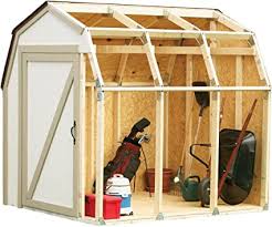 The garden shed a place to tinker and fiddle. Amazon Com 2x4basics 90190mi Custom Shed Kit With Barn Roof Storage Sheds Garden Outdoor