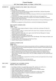 We are specifically hiring in our real estate closing department, although the person hired will also be responsible for general legal assistant tasks, such as scheduling appointments, answering phones, etc. Closing Coordinator Resume Samples Velvet Jobs