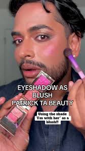 Using @Patrick Ta Beauty Major Dimension Eye Illusion Eyeshadow Duo shade  “I’M WITH HER” as a blush 💕✨ #patricktabeauty  #majordimensioneyeillusioneyeshadowduo #patricktamajordimension  #blushlighter ...