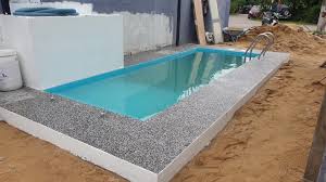 Murah karena kita dapat menyiasatinya. Kolam Renang Konkrit Dengan Fiberglass Coating Untuk Sebuah Homestay Si Klebang Melaka 6x14 Kaki Dengan 2 Kedalaman 2 Kaki Dan 4 Kaki Sistem Saliran Skimmer Box Sistem Kitaran Air Pentair Pump Dan
