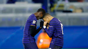 Kylian mbappe and cristiano ronaldo were spotted swapping shirts at the end of their euro 2020 group f match between portugal and france on wednesday. Nations League Kylian Mbappe Scores Late Goal In France S 2 1 Win Over Croatia Football News India Tv
