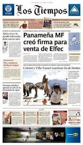 Inicio Periodicos De Bolivia Periodismo Periodico El Tiempo