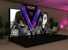 Vichy Event On Behance Event Booth Event Apple Store Design