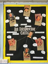 An Inspector Calls Secondary English Classroom Display Ideas Ideas Ac Classroom Displays Secondary English English Classroom Displays English Classroom