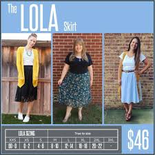 Pin By Tracy Hardwick On Lularoe Lularoe Lola Sizing