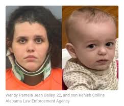 Prosecutors allege Wendy Bailey abused her son Kahleb Collins