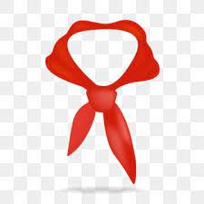 Red Red Scarf Beautiful Red Scarf Creative Red Scarf Png And Vector With Transparent Background For Free Download Red Scarves Heart Outline Red