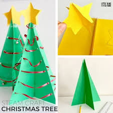 Download 3d Christmas Tree Steam Craft Little Bins For Little Hands PSD Mockup Templates
