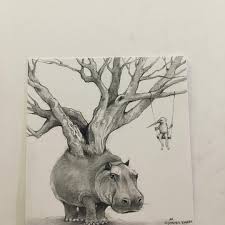 Funny And Surreal Pencil Drawings By Adonna Khare Full Post Http Webneel Com Funny Pencil Drawings Adonna Weird Drawings Realistic Animal Drawings Drawings