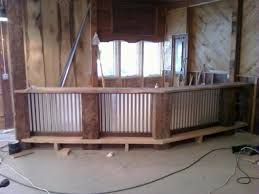 Corrugated Metal Bar Design Via Dondi Outdoor Kitchen Bars Rustic Tin Diy Outdoor Kitchen