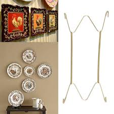 Check spelling or type a new query. 10inch Practical Wall Plate Hangers Golden With Stainless Steel Decorative Dish Display Platter Holder 8 10 12 14 16inch Wall Display Plate Dish Hangers Holder For Home Decor Vertical Plate Holders Kitchen Dining