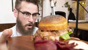 One man's mission to smash 86 burgers in 19 days during Wellington