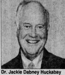 Dr Jackie Dabney Huckabay (1935-2003)