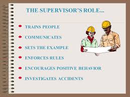 The main duties and responsibilities for this position include: Supervisor Managers Safety Responsibilities R R Presented By Chris Lease Safety Director Ppt Download