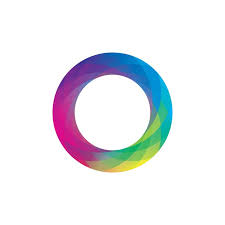 Rainbow Circle Logo Abstract Circle Logo Color Circle Logo Etsy Rainbow Logo Logo Design Love Graphic Design Services