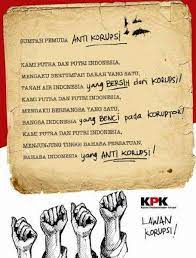 Sumpah Pemuda Pemuda Anti Korupsi
