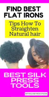 Tips For How To Straighten Natural Hair 4 Black Women Silk Press Hairstyles W Flat Ir Silk Press Natural Hair Natural Hair Styles Straightening Natural Hair