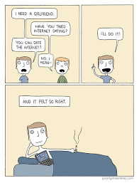 I bought a hookup id. Poorly Drawn Lines Dating Internet Dating Funny Dating Memes Dating