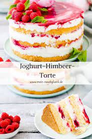 joghurt torte rezept joghurttorte himbeer joghurt torte himbeer torte