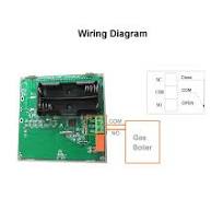 Digital Thermostat Wired Digital Room Thermostat for Gas ...