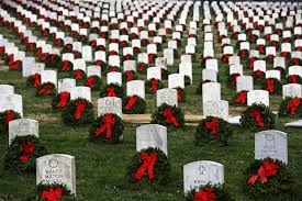 A Holiday Visit To Salute The Heroes Buried At Arlington National Cemetery Arlington National Cemetery National Cemetery Wreaths Across America