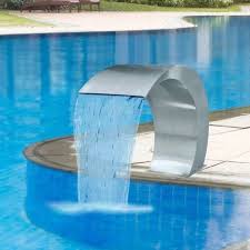Check spelling or type a new query. Garden Swimming Pool Waterfall Stainless Steel Pond Fountain Water Spillway Swimming Pool Waterfall Pool Waterfall Pool Fountain