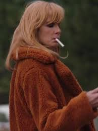 The nominees for best supporting actress in a. Kelly Reilly Yellowstone Shearling Coat Orange Fur Coat