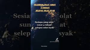 For more information and source, see on this link : Kelebihan Solat Sunat Selepas Isyak Youtube