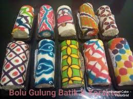Ide bisnis bolu gulung kukus motif batik. Bolu Gulung Batik Karakter Prameswari Cake