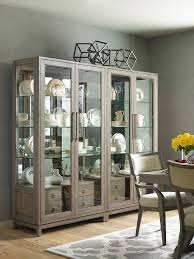 Rachael Ray Home Highline Bunching Display Cabinet Modern Dining Room Houston By Star Furniture