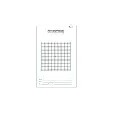 amsler recording chart pads