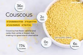 Check spelling or type a new query. Couscous Nutrition Facts Calories Carbs And Health Benefits