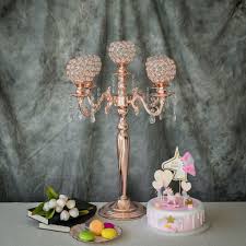 Alibaba.com offers 3802 tall gold candle holders products. 25 Tall 5 Arm Blush Rose Gold Crystal Beaded Globe Metal Candelabra Candle Holder Artofit