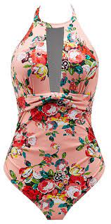 Women One Piece Swimsuit High Neck Bathing Suit Plus Size Tummy Control 3 Cg189chu9dn Women S Plus Size Swimwear Women S One Piece Swimsuits One Piece For Women