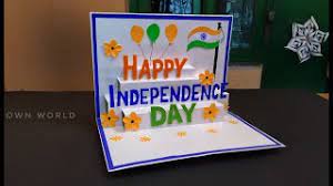 Patriotism is not a badge that you should carry on your shoulder. How To Make Independence Day Card Independence Day Greeting Card Making