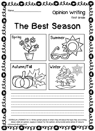 spring writing assessment opinion writing worksheets 99worksheets