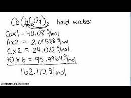 You can either memorize it, or find all of the atomic masses located on the periodic table of elements. Molar Mass Of Compounds Youtube