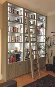 Wall Units Amusing Built In Display Cabinet Bookshelves In Living Room Home Library Design Bookshelves Built In