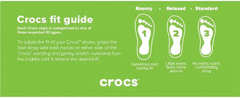 Crocs Size Fit Guide Shoe Me