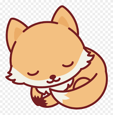 All you need is a pen/p. Sleeping Nerdy Fox Kawaii Cute Fox Drawing Clipart 3321162 Pinclipart